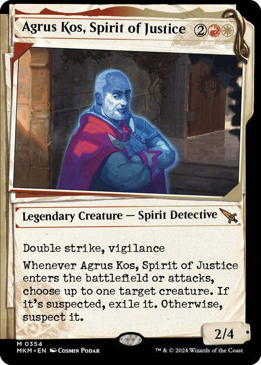 Agrus Kos, Spirit of Justice (Showcase) [MKM - 354]
