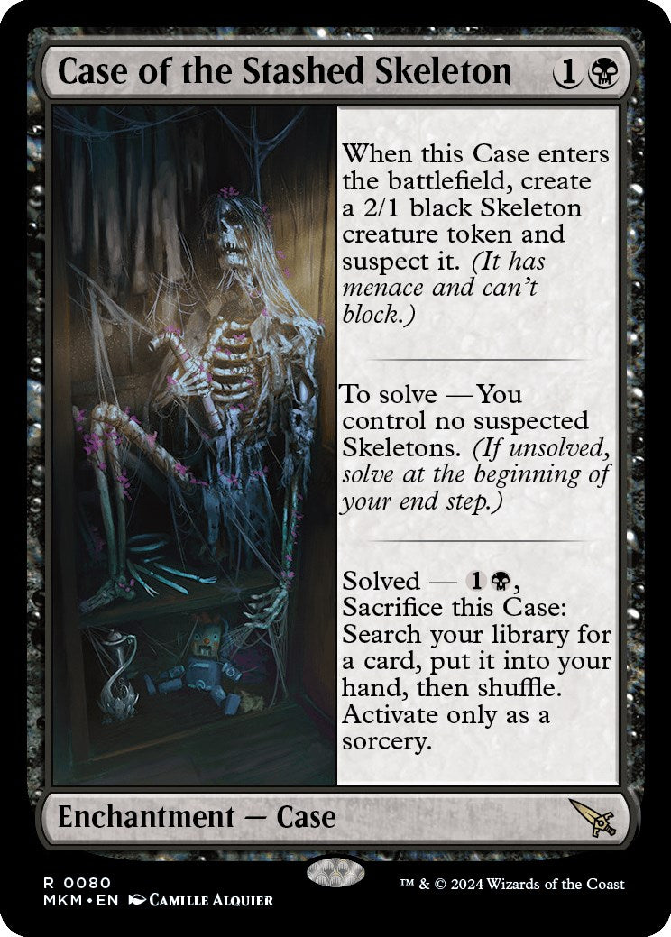 Case of the Stashed Skeleton [MKM - 80]