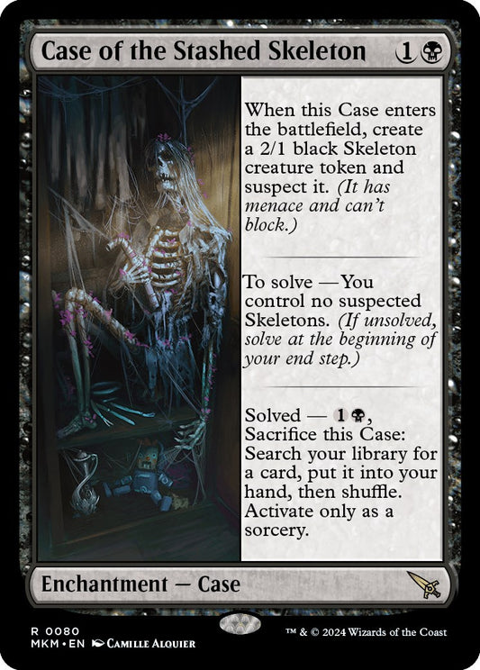 Case of the Stashed Skeleton [MKM - 80]