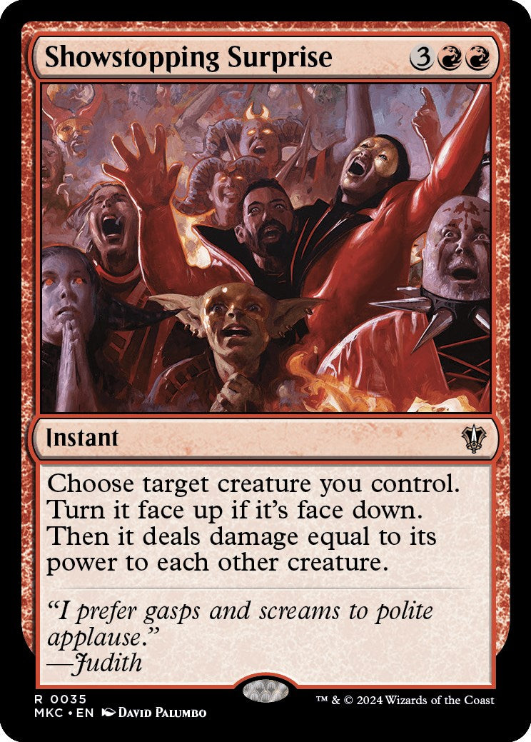 Showstopping Surprise [MKC - 35]