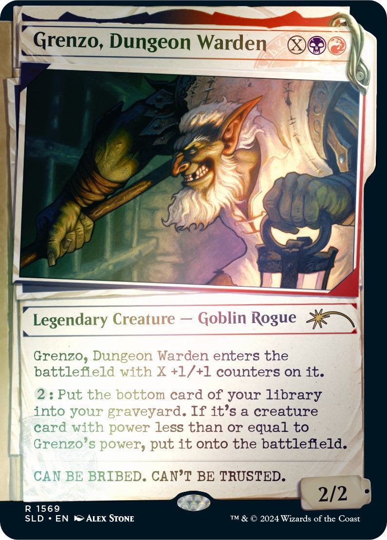 Grenzo, Dungeon Warden (Rainbow Foil) [SLD - 1569]