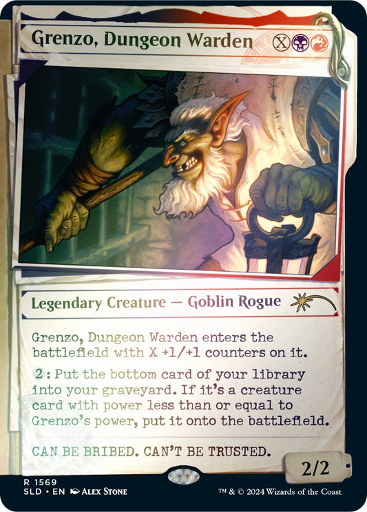 Grenzo, Dungeon Warden (Rainbow Foil) [SLD - 1569]