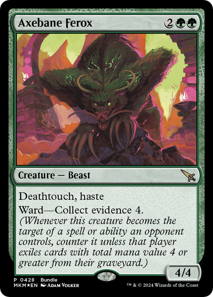 Axebane Ferox (MKM Bundle) [UMP - 428]