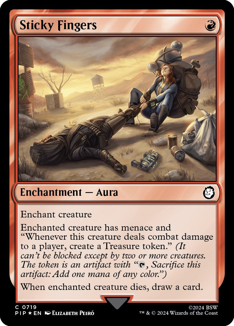Sticky Fingers (Surge Foil) [PIP - 719]