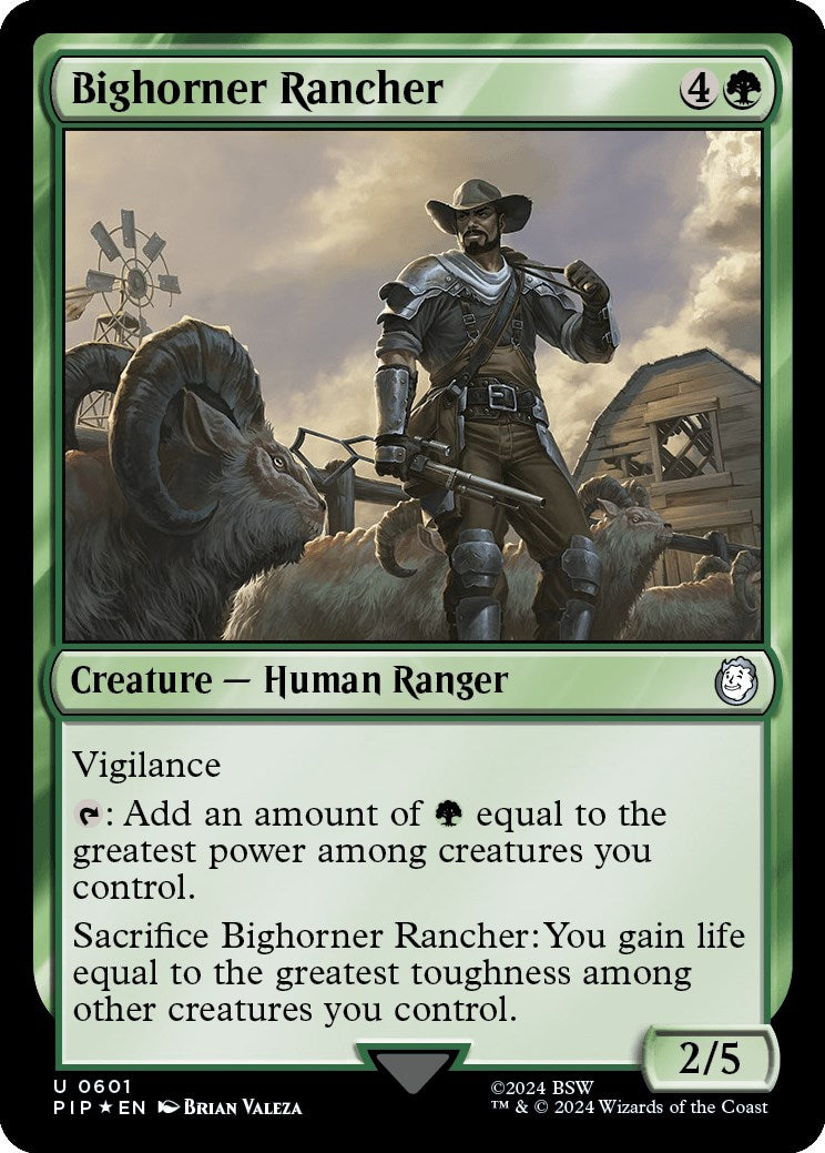 Bighorner Rancher (Surge Foil) [PIP - 601]