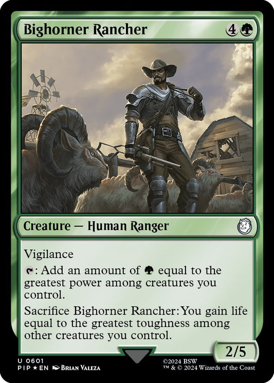 Bighorner Rancher (Surge Foil) [PIP - 601]