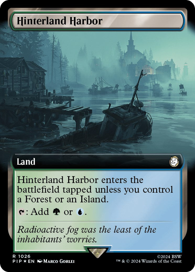 Hinterland Harbor (Extended Art) (Surge Foil) [PIP - 1026]
