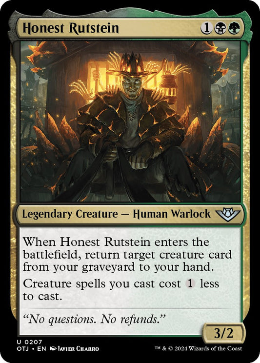 Honest Rutstein [OTJ - 207]