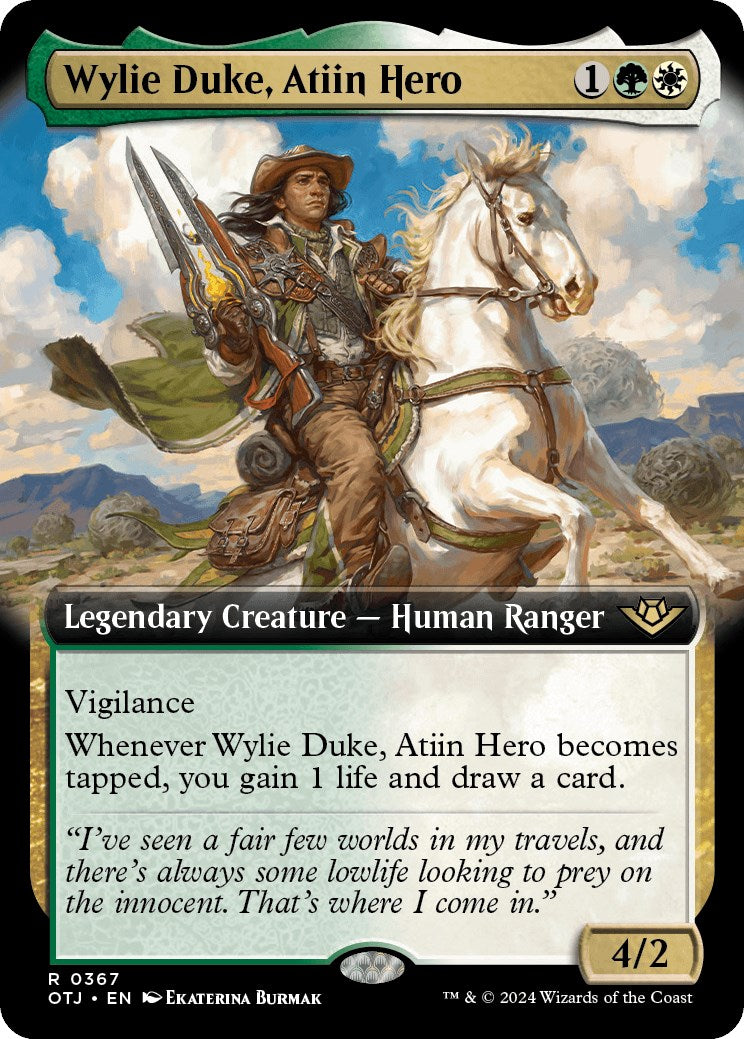 Wylie Duke, Atiin Hero (Extended Art) [OTJ - 367]