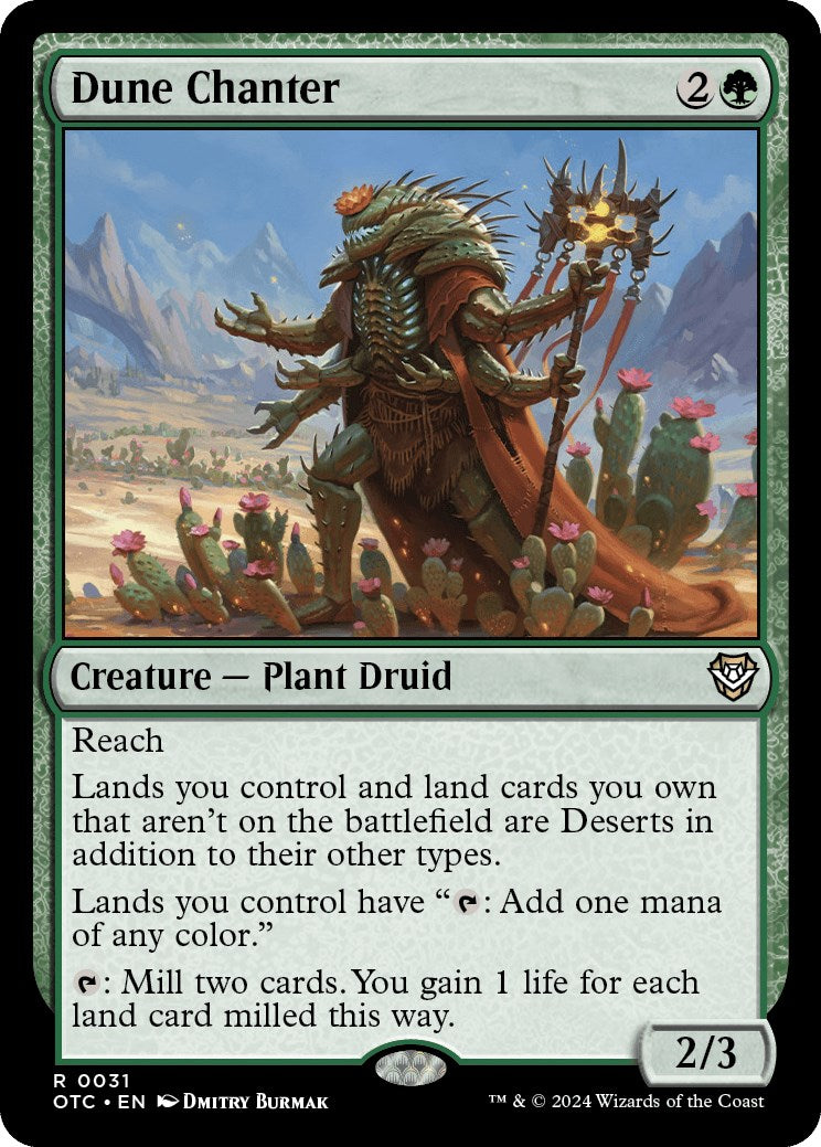 Dune Chanter [OTC - 31]