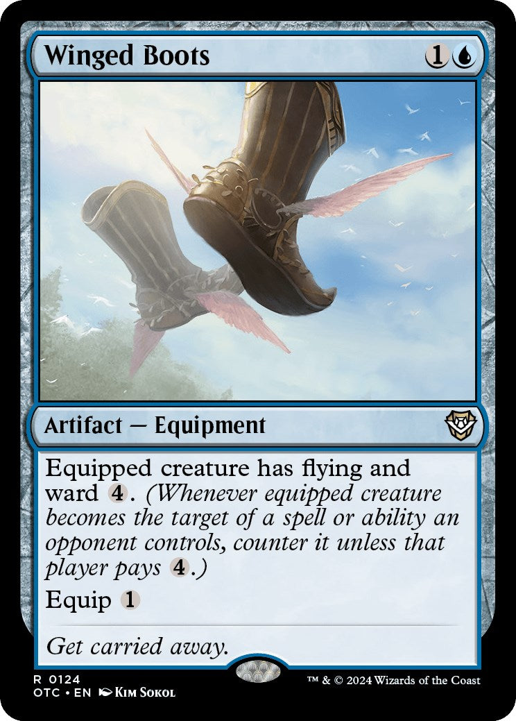 Winged Boots [OTC - 124]