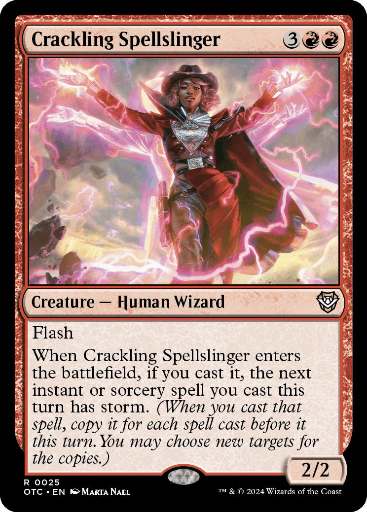 Crackling Spellslinger [OTC - 25]