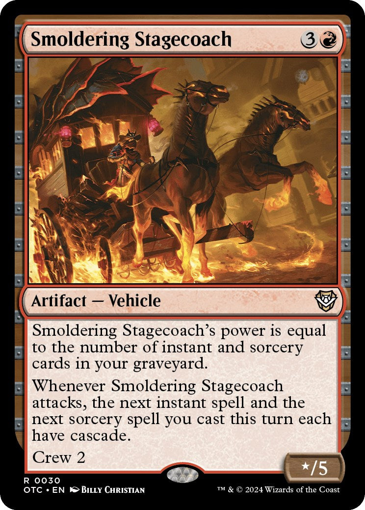 Smoldering Stagecoach [OTC - 30]