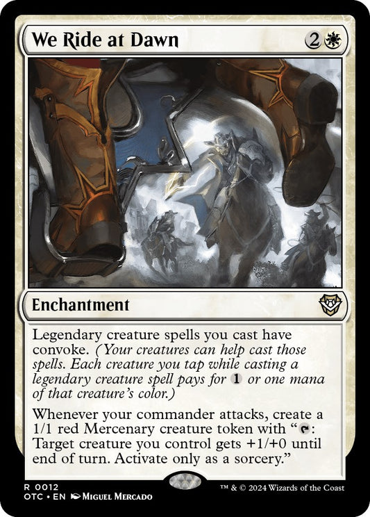 We Ride at Dawn [OTC - 12]