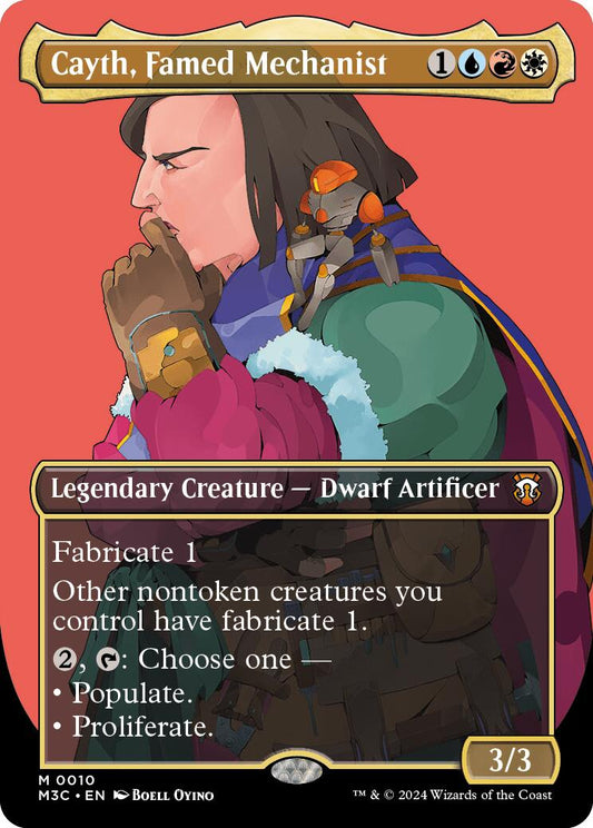 Cayth, Famed Mechanist (Borderless) [M3C - 10]
