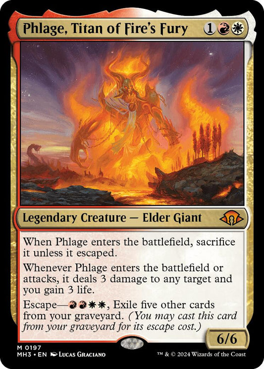 Phlage, Titan of Fire's Fury [MH3 - 197]