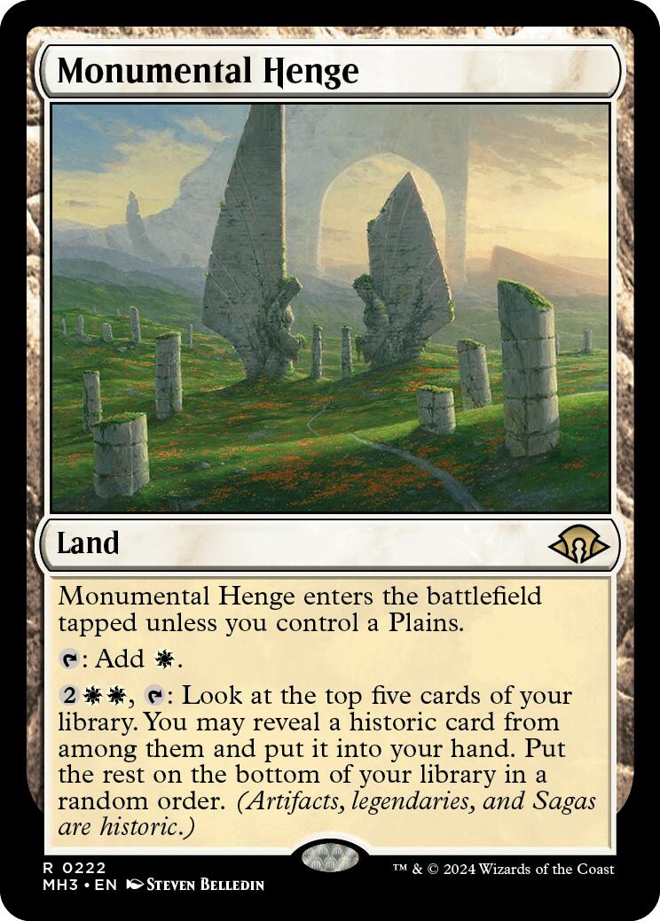 Monumental Henge [MH3 - 222]