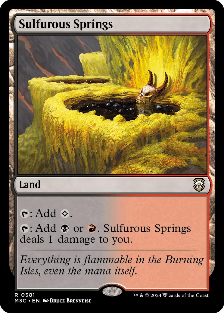 Sulfurous Springs [M3C - 381]