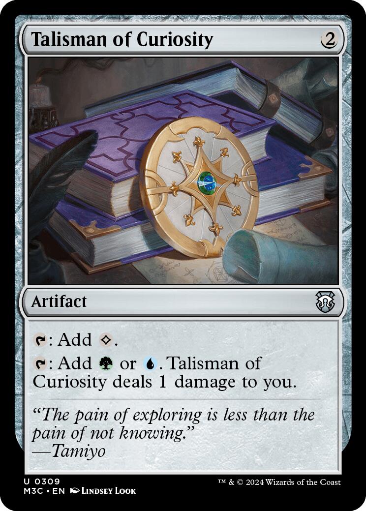 Talisman of Curiosity [M3C - 309]