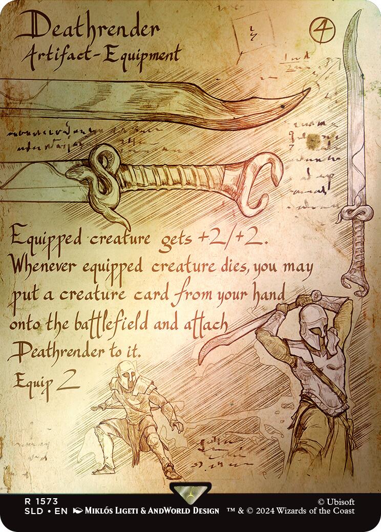 Deathrender (Rainbow Foil) [SLD - 1573]