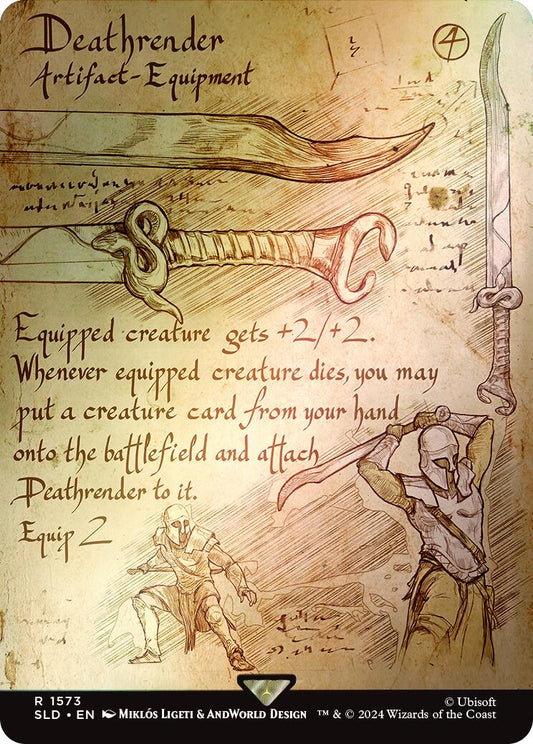 Deathrender (Rainbow Foil) [SLD - 1573]