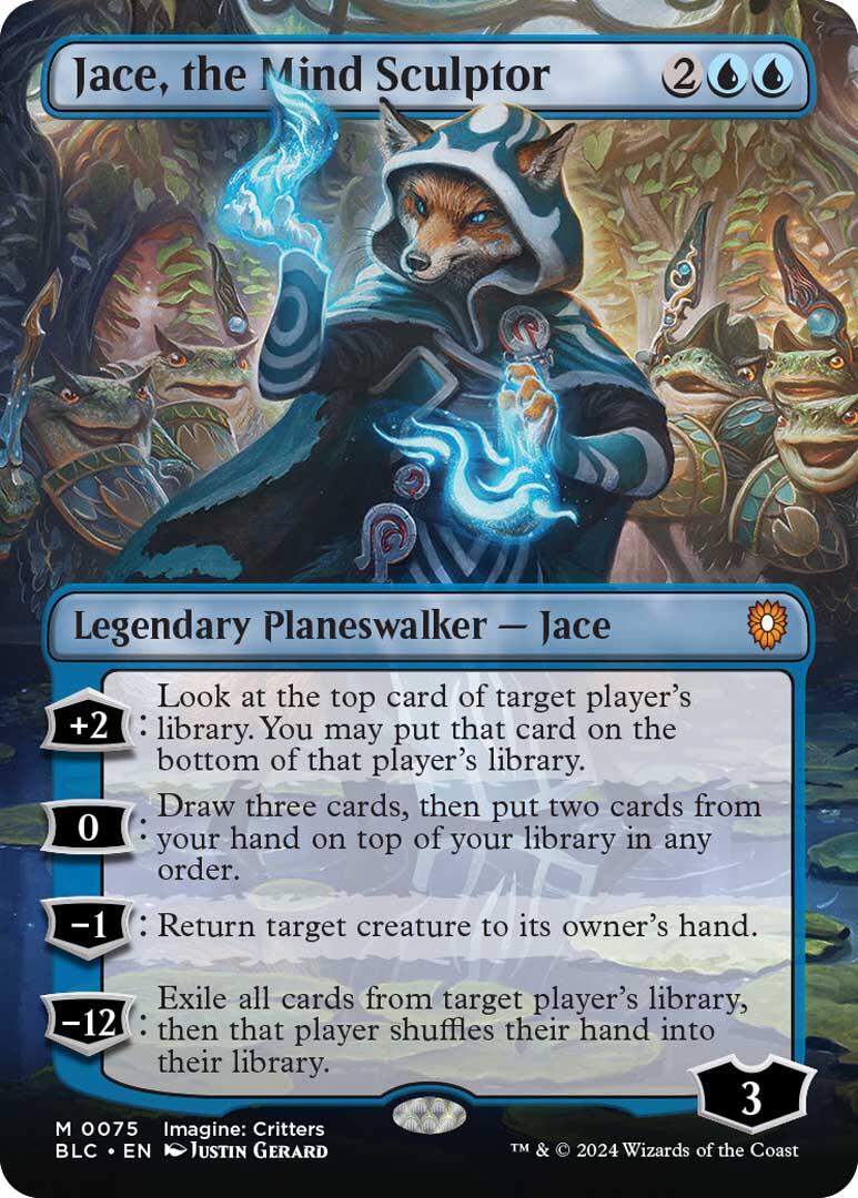 Jace, the Mind Sculptor (Borderless) [BLC - 75]