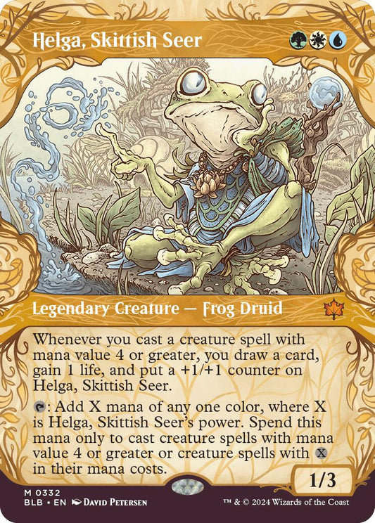 Helga, Skittish Seer (Showcase) [BLB - 332]