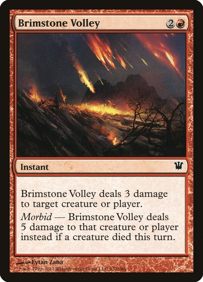 Brimstone Volley [ISD - 132]