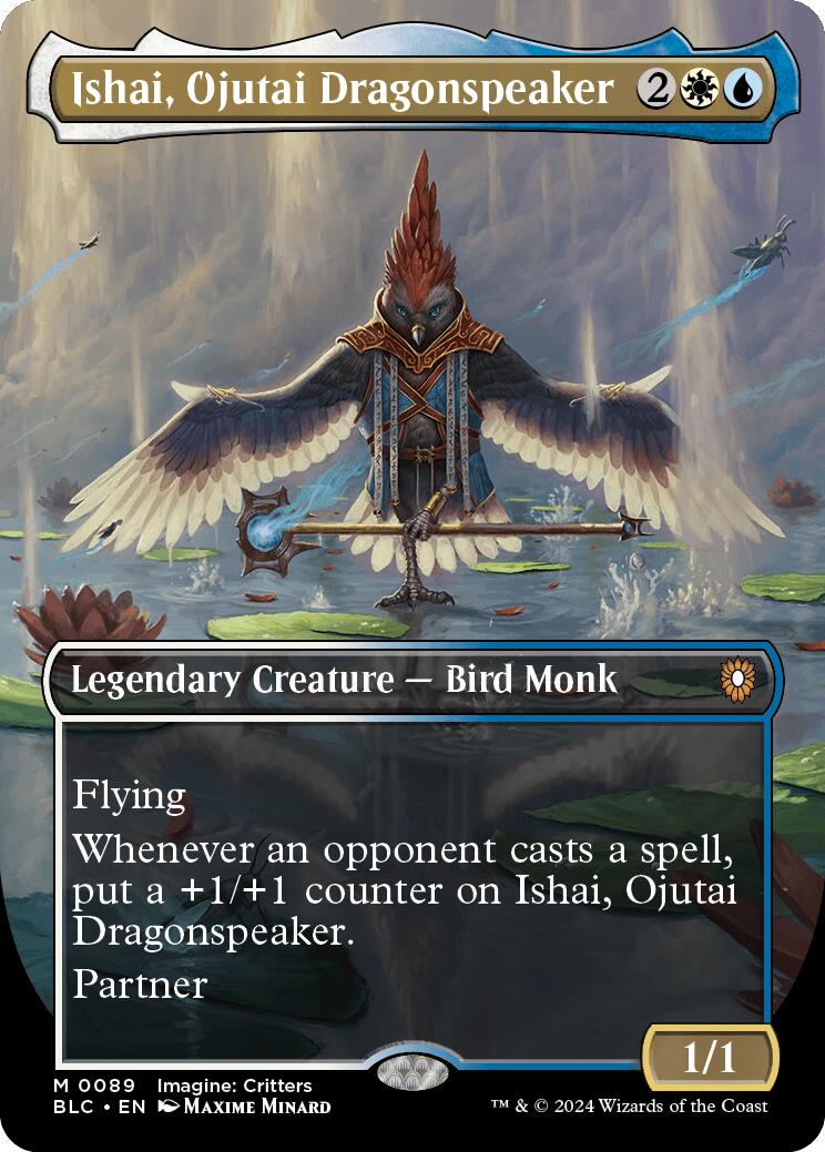 Ishai, Ojutai Dragonspeaker (Borderless) [BLC - 89]