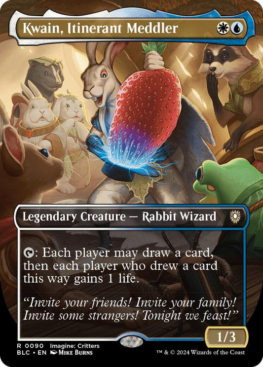 Kwain, Itinerant Meddler (Borderless) [BLC - 90]