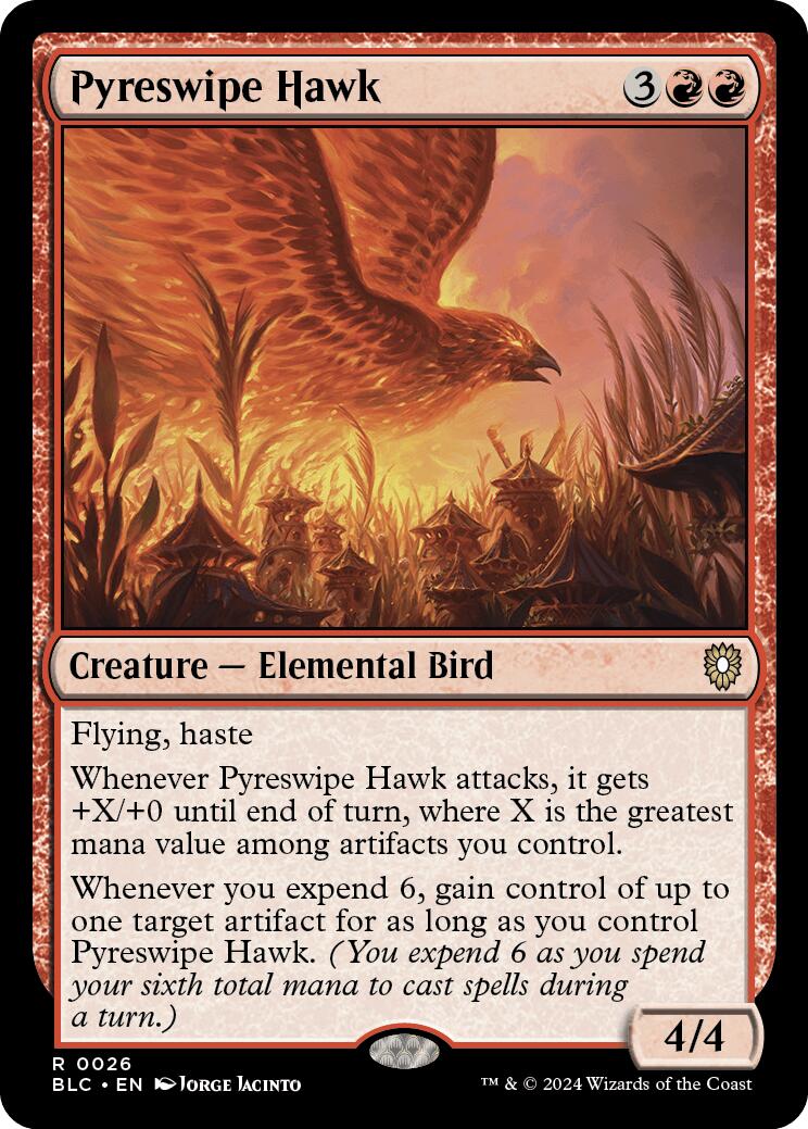 Pyreswipe Hawk [BLC - 26]
