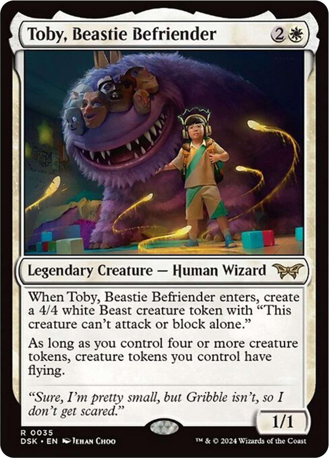 Toby, Beastie Befriender [DSK - 35]