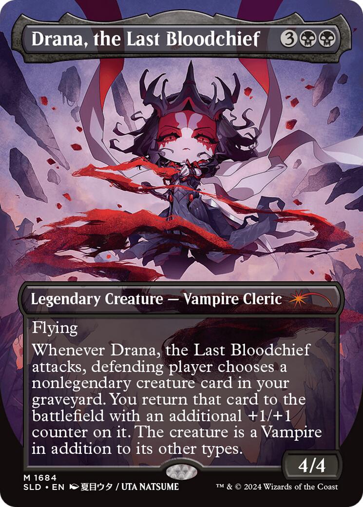 Drana, the Last Bloodchief (Rainbow Foil) [SLD - 1684]