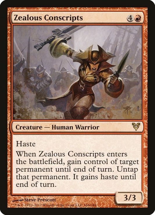 Zealous Conscripts [AVR - 166]