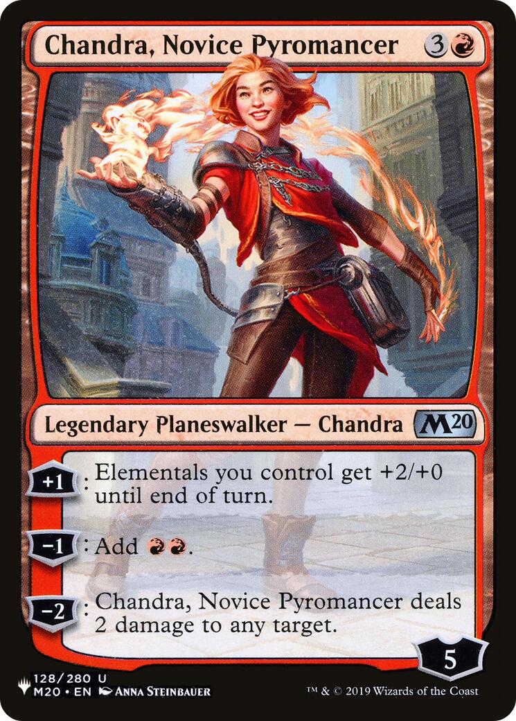 Chandra, Novice Pyromancer [LIST - 128/280]