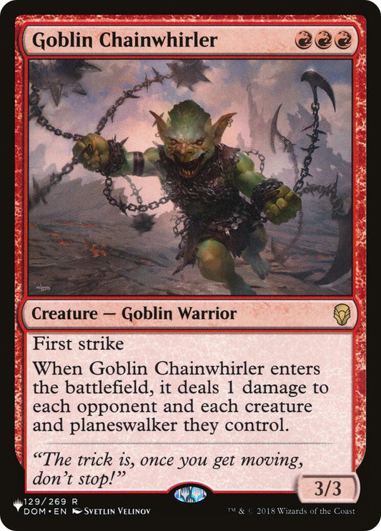 Goblin Chainwhirler [LIST - 129]