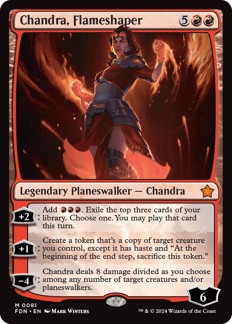 Chandra, Flameshaper [FDN - 81]