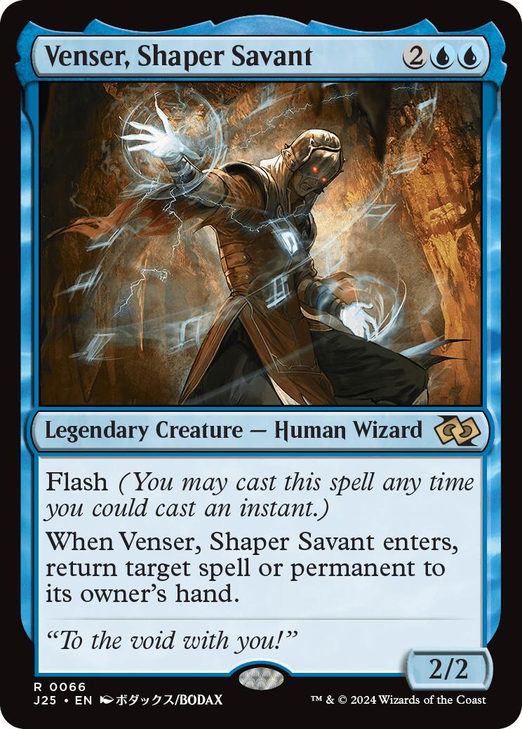 Venser, Shaper Savant (Anime) [J25 - 66]