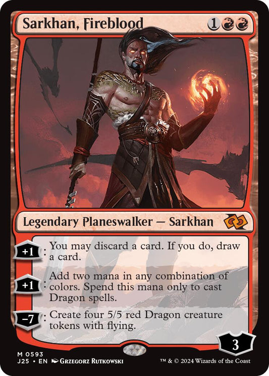 Sarkhan, Fireblood [J25 - 593]