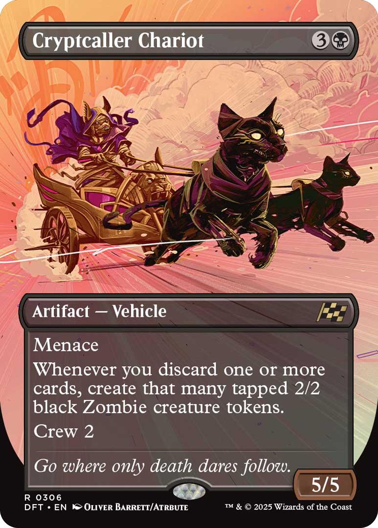Cryptcaller Chariot (Borderless) [DFT - 306]
