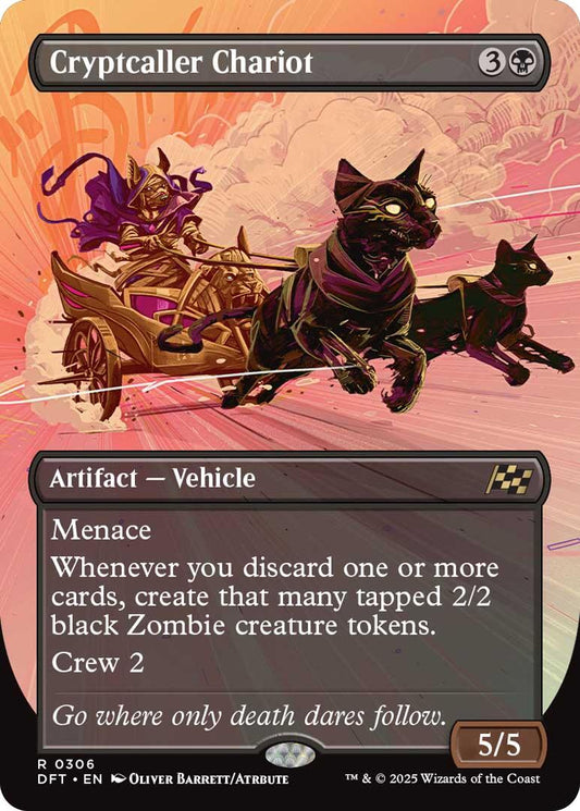 Cryptcaller Chariot (Borderless) [DFT - 306]