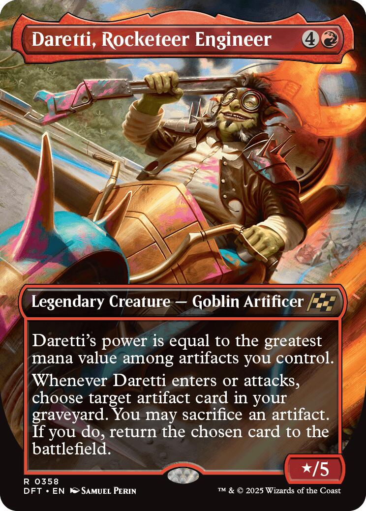 Daretti, Rocketeer Engineer (Borderless) [DFT - 358]