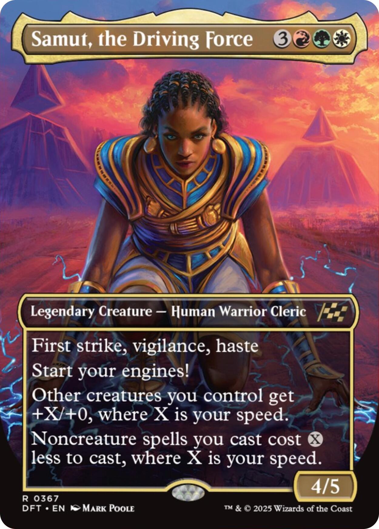 Samut, the Driving Force (Borderless) [DFT - 367]