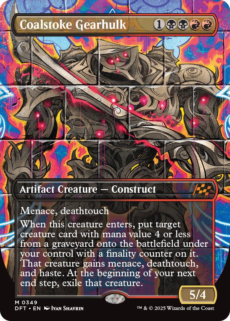 Coalstoke Gearhulk (Borderless) [DFT - 349]
