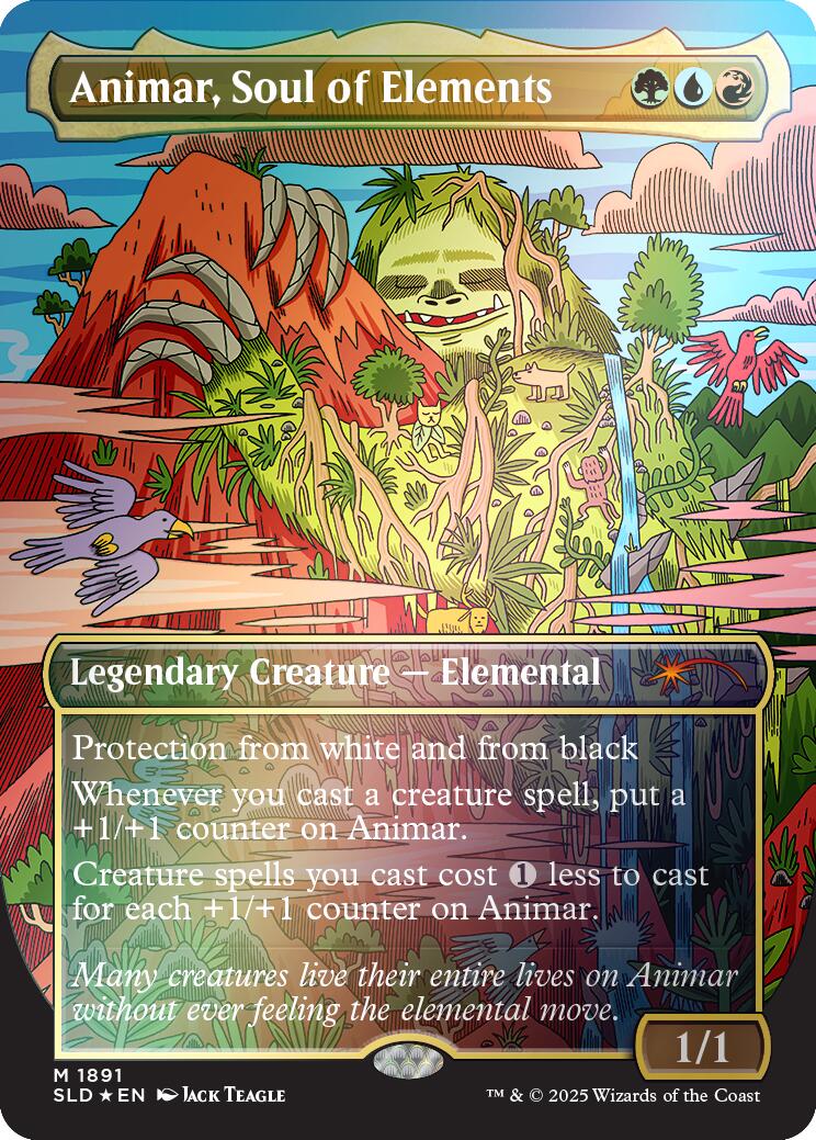 Animar, Soul of Elements (Rainbow Foil) [SLD - 1891]