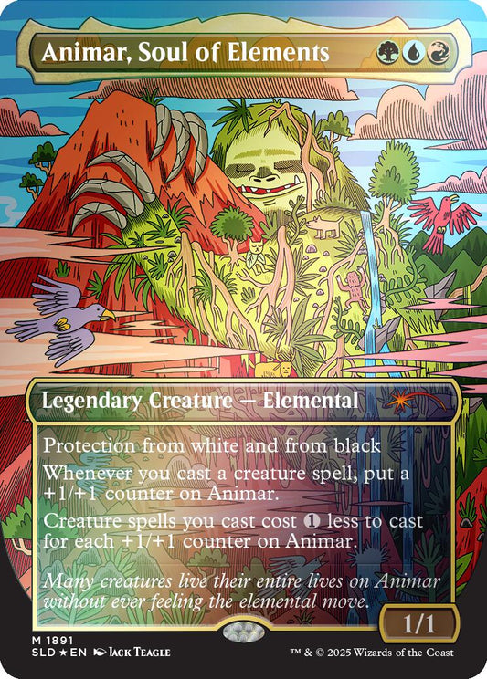 Animar, Soul of Elements (Rainbow Foil) [SLD - 1891]