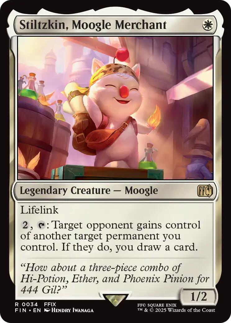 Stiltzkin, Moogle Merchant [FIN - 34]