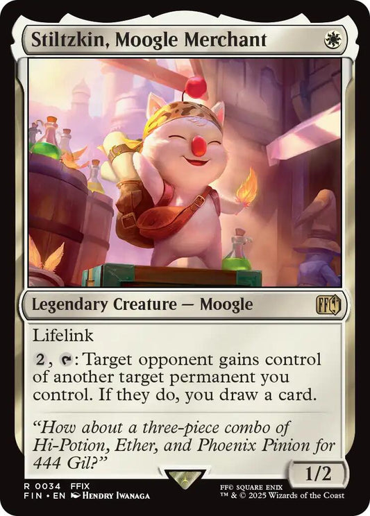 Stiltzkin, Moogle Merchant [FIN - 34]