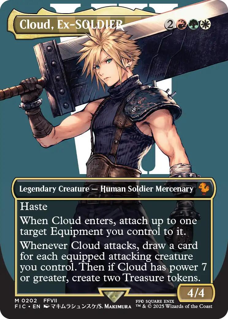 Cloud, Ex-SOLDIER (Borderless) [FIC - 202]