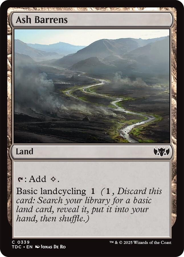 Ash Barrens [TDC - 339]